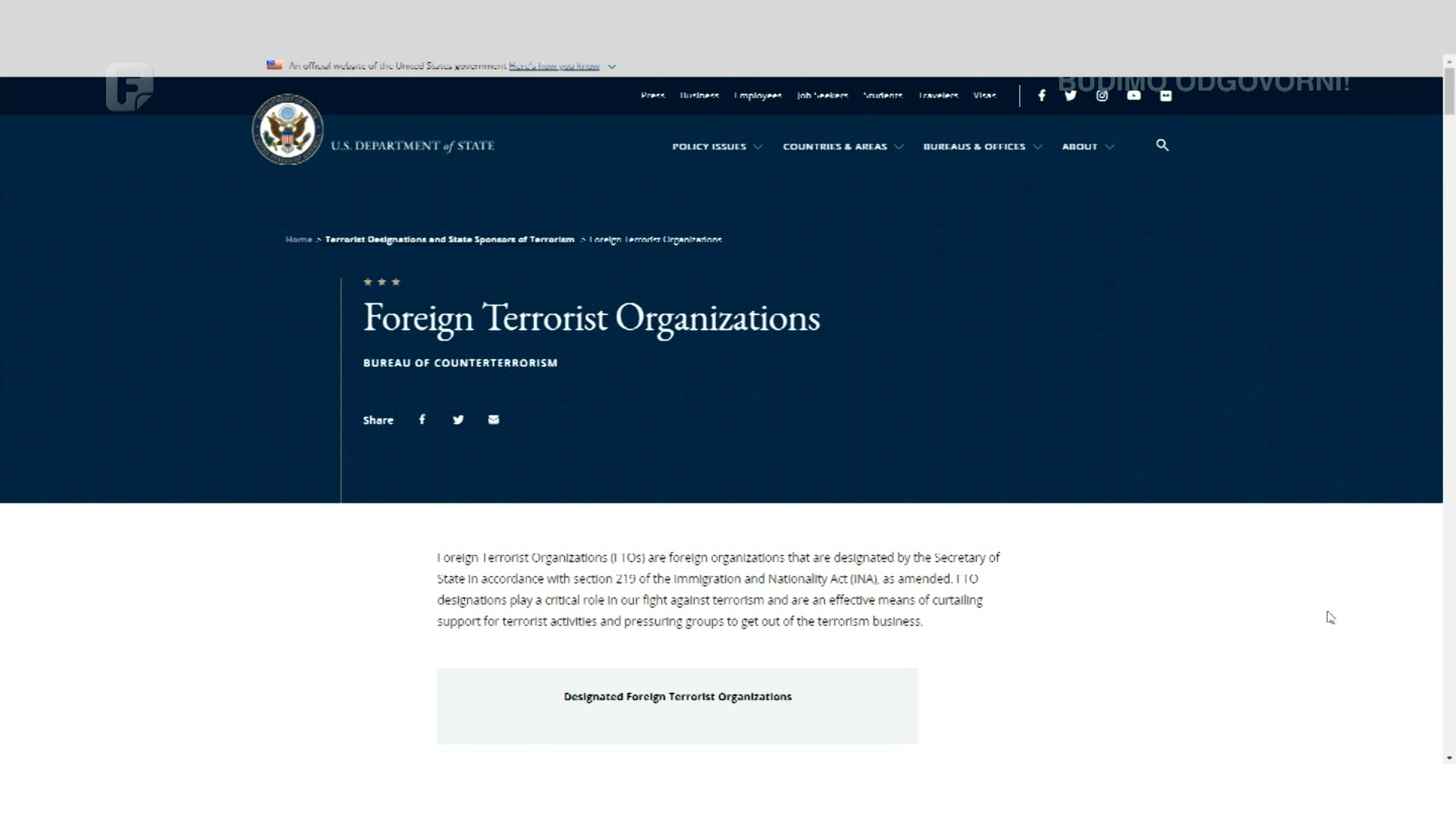 Ekstremističke grupe u Izraelu i Palestini